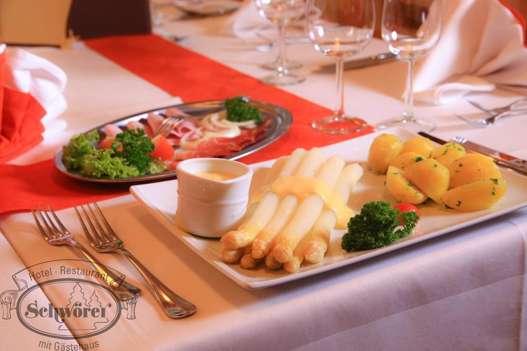 Hotel Restaurant Schwoerer Ленцкирх Экстерьер фото